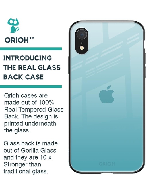 Shop Premium Glass Cover for iPhone XR (Shock Proof, Lightweight)-Back