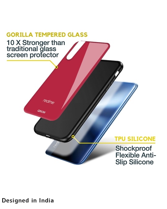 Shop Premium Glass Cover For Realme 9 Pro Plus (Shockproof, Light Weight)-Design