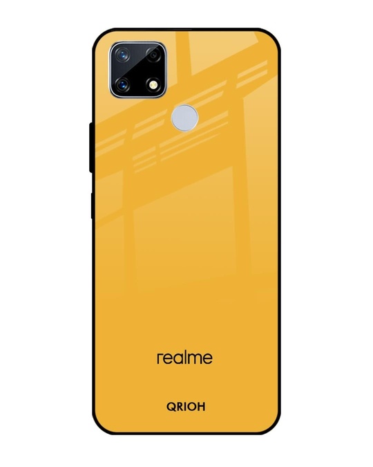 Shop Premium Glass Cover for Realme C25 (Shock Proof, Lightweight)-Front