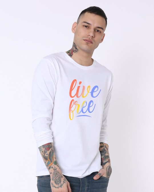 full sleeve t shirt bewakoof