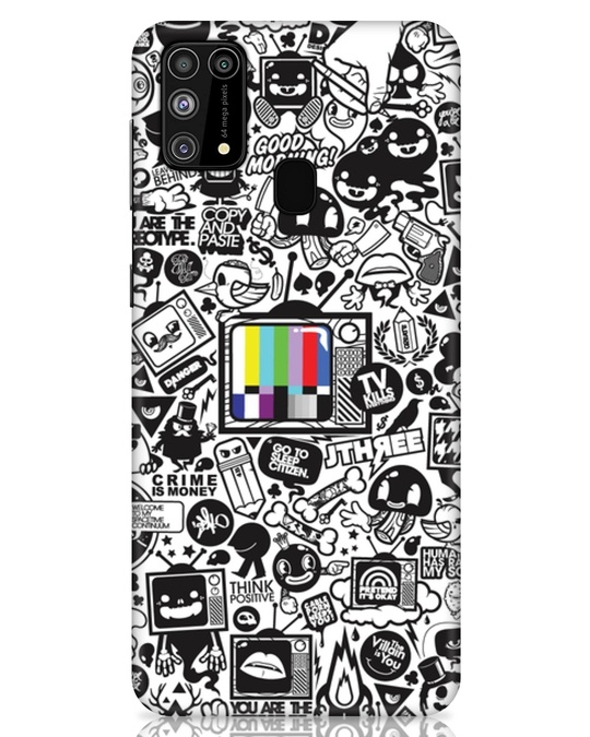 Shop Printed Designer Hard Cover for Samsung Galaxy M31 (Impact Resistant, Matte Finish)-Front