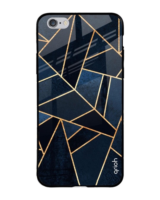 Shop Abstract Tiles Glass Case For Iphone 6 Plus-Front