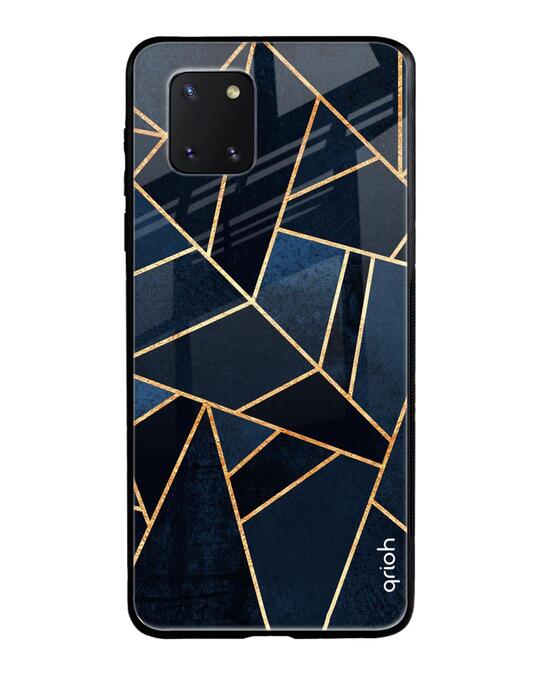 Shop Abstract Tiles Glass Case For Samsung Galaxy Note 10 Lite