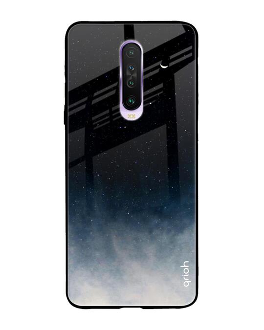 Shop Xiaomi Redmi K30 Black Aura Glass Case-Front