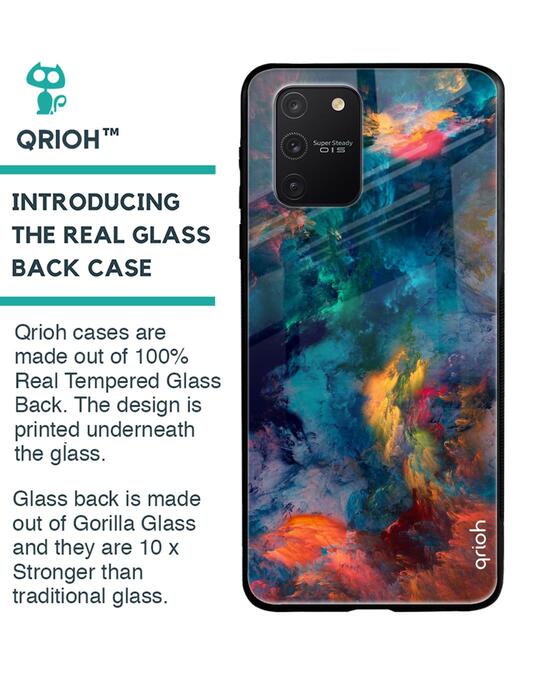 Shop Cloudburst Glass Case For Samsung Galaxy S10 Lite-Back