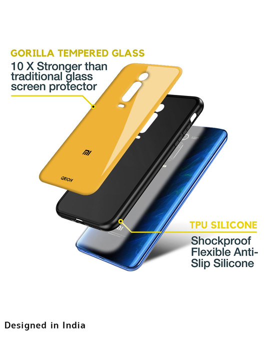 Shop Xiaomi Redmi K20 Fluorescent Yellow Glass Case-Design