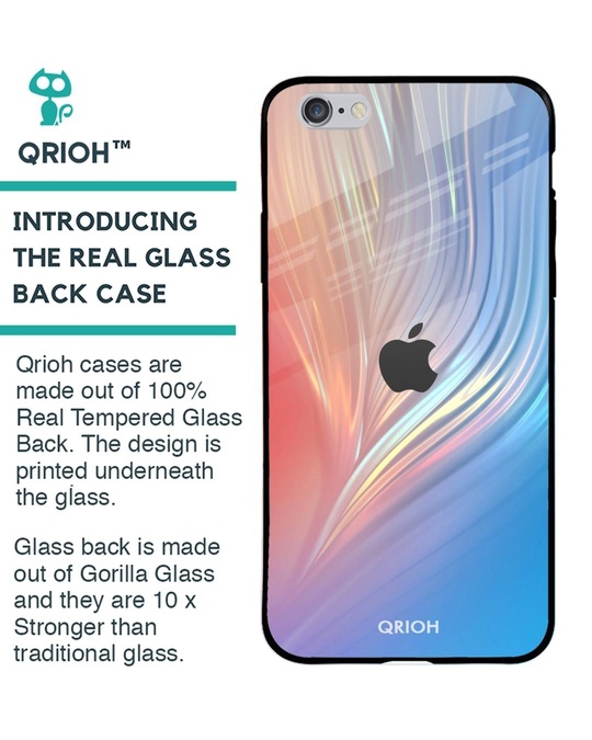 Shop Mystic Aurora Glass Case For Iphone 6 Plus-Back