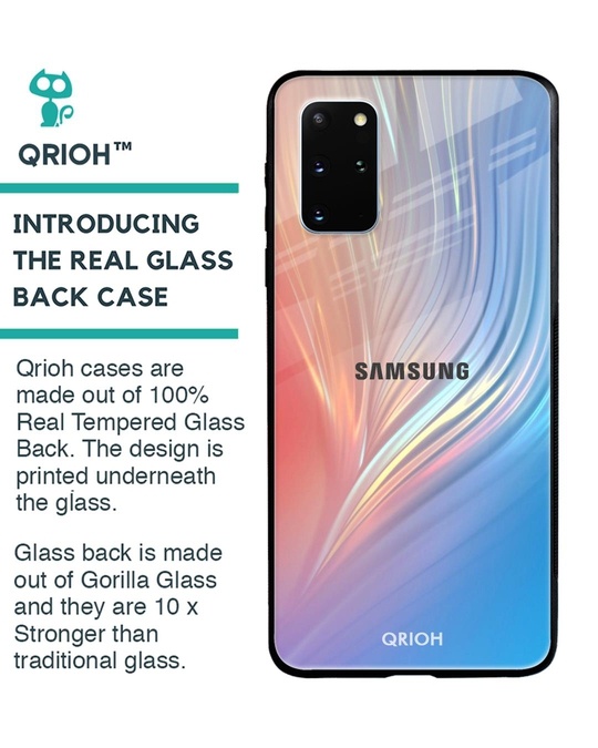 Shop Mystic Aurora Glass Case For Samsung Galaxy S20 Plus-Back