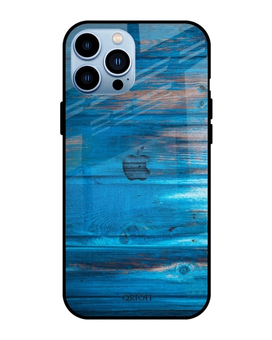 Shop Patina Finish Glass Case For Iphone 13 Pro-Front