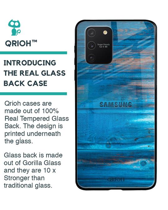 Shop Patina Finish Glass Case For Samsung Galaxy S10 Lite-Back