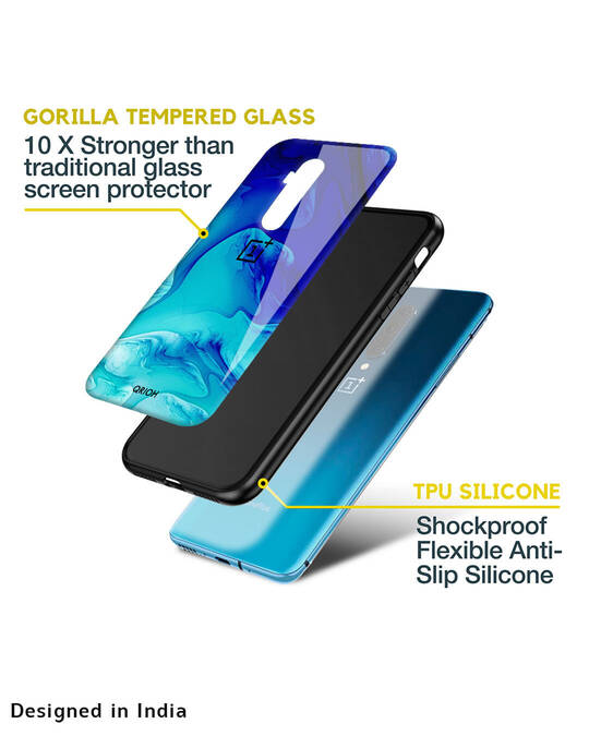 Shop Raging Tides Glass Case For Oneplus 7t-Full