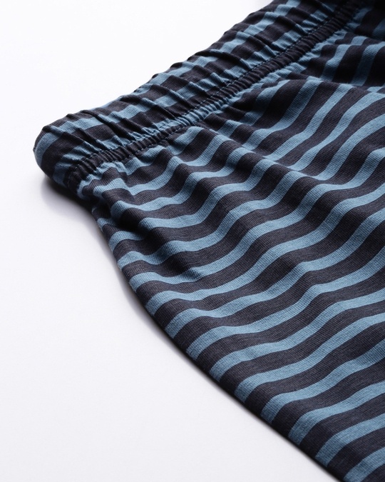 Shop Blue Striped Pyjamas
