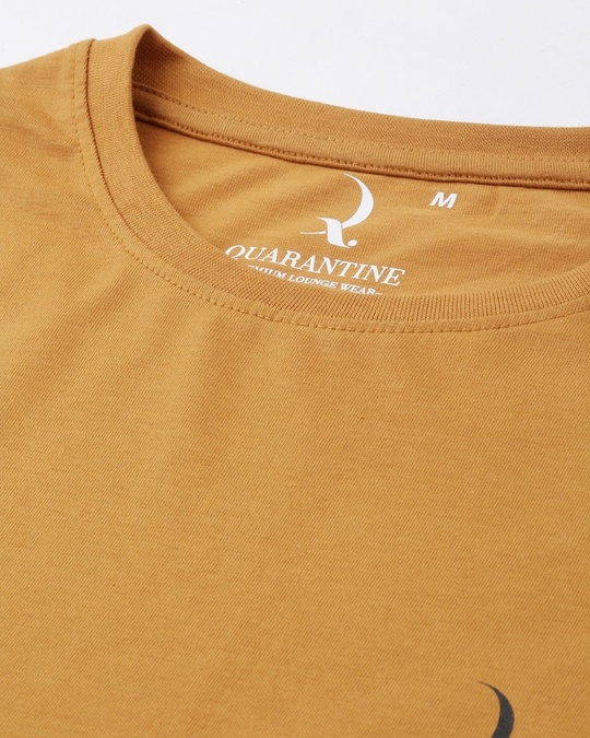 Shop Brown Solid T Shirt-Full