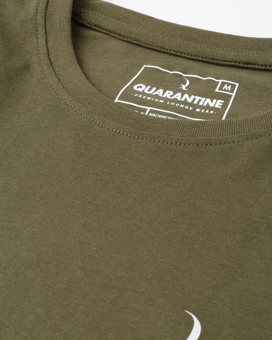 Shop Green Solid T Shirt-Full