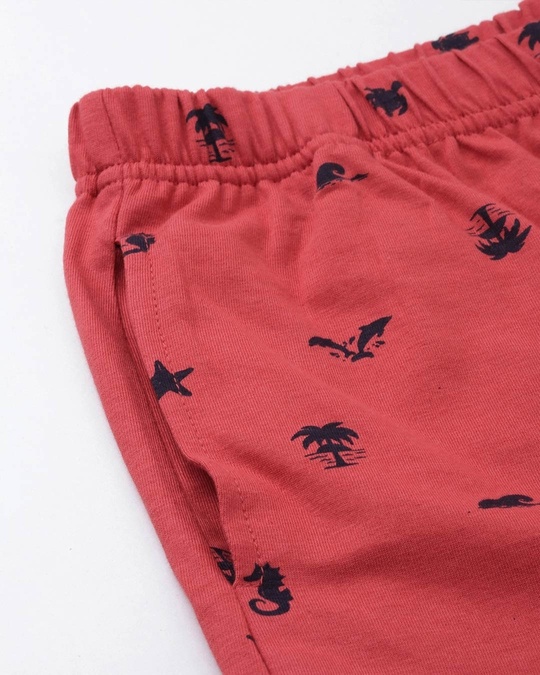 Shop Red Printed Boxer