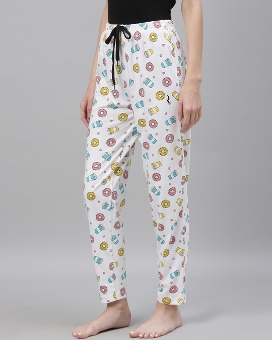 Shop White Graphic Pyjamas-Design