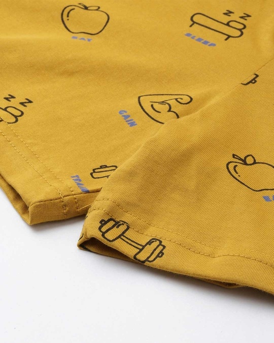 Shop Yellow Printed Boxer