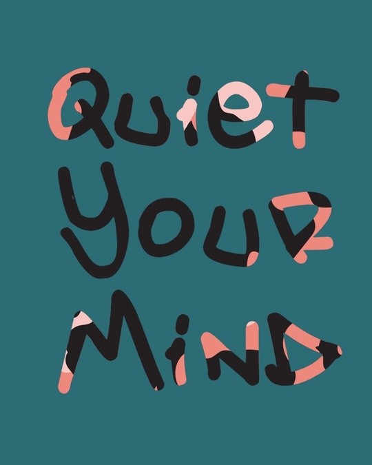Shop Quiet Your Mind Boyfriend T-shirt