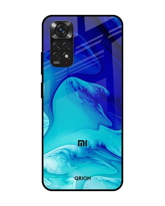 Shop Raging Tides Printed Premium Glass Cover for Redmi Note 11 (Shock Proof, Lightweight)-Front