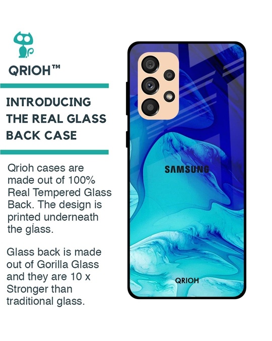 Shop Raging Tides Printed Premium Glass Cover for Samsung Galaxy A33 5G (Shock Proof, Light Weight)-Back