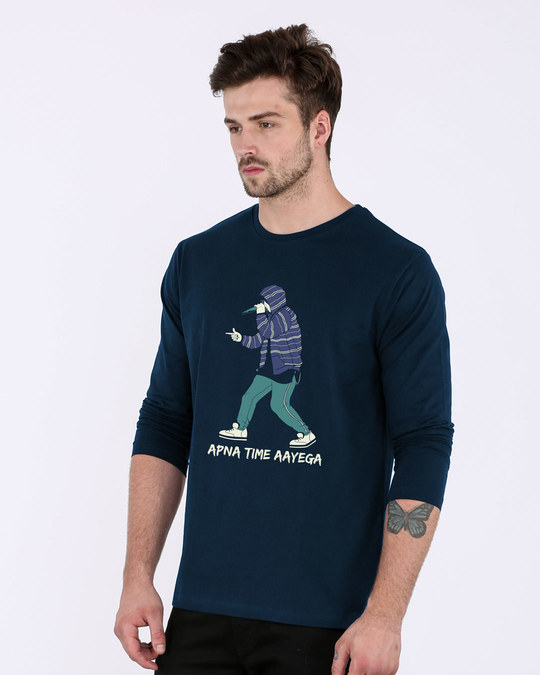 Shop Rap Battle Full Sleeve T-Shirt-Back