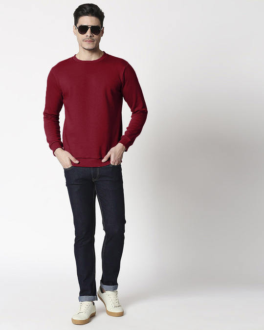 Shop Red Plum Fleece Sweatshirt