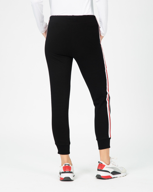 Buy Red Stripes Printed Joggers For Women Online India @ Bewakoof.com