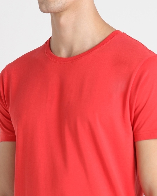 Buy Retro Red Half Sleves T-Shirt Online at Bewakoof