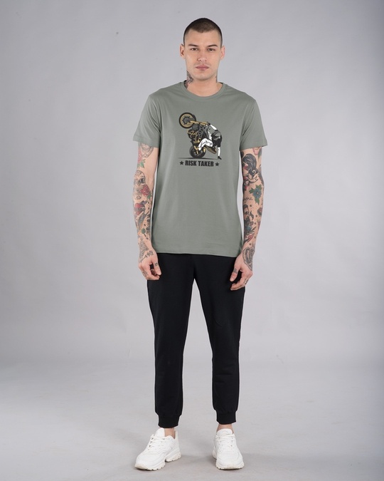 Buy Risk Taker Half Sleeve T-Shirt Online at Bewakoof