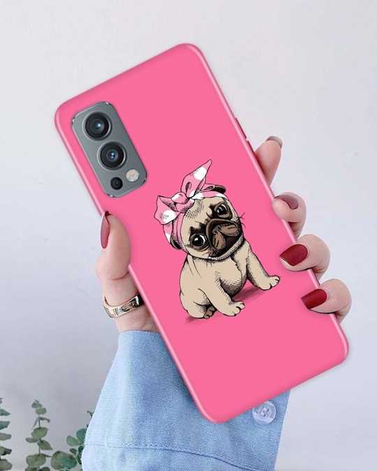 Shop Cute Puppy 3d Designer Hard Back Cover For Oneplus Nord 2-Design