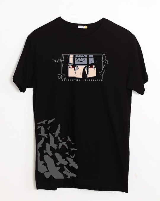 Shop Sacrifice Half Sleeve T-Shirt Black-Full