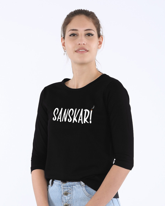 sanskari t shirt bewakoof