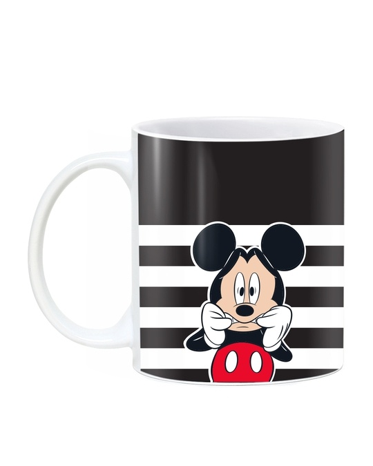 Shop Mickey sacRed Ceramic Mug,  (320ml, Black, Single Piece)-Back