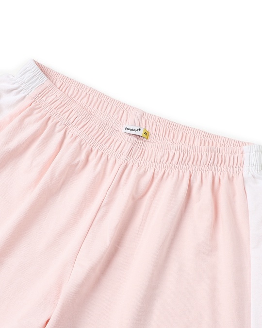 Shop Women's Sea Shell Pink Plus Size Side Panel Shorts
