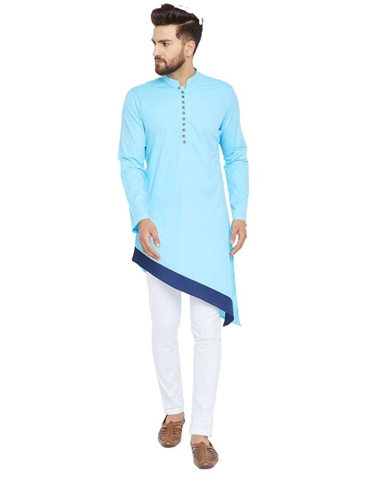 Buy See Designs Blue Kurta for Men Blue 