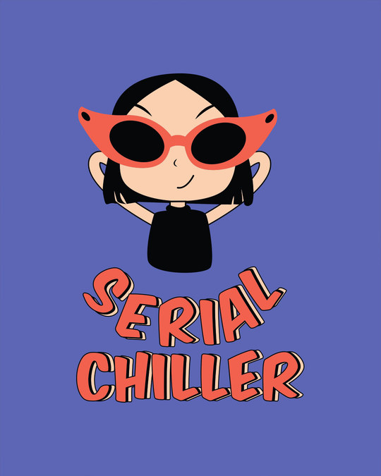 Shop Serial Chiller Girl Scoop Neck Full Sleeve T-Shirt-Full