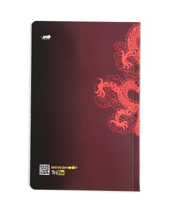 Shop Shaded Red Dragon Notebook-Design