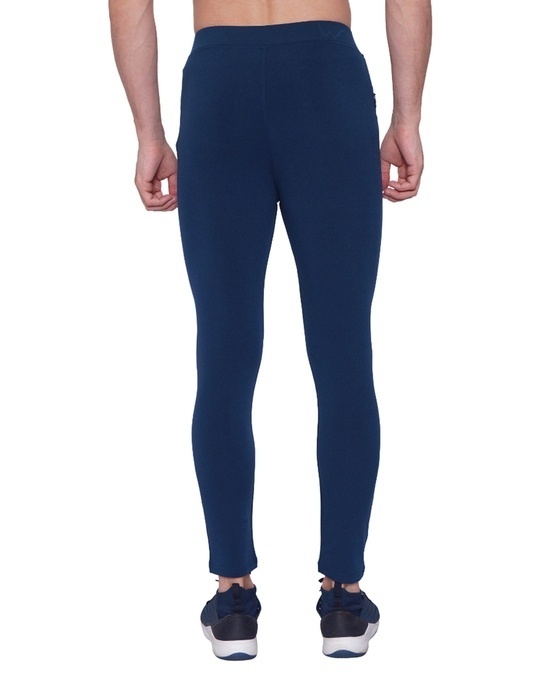 Shop Men's Blue Slim Fit Track Pant-Design