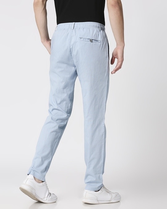 sky blue pants men