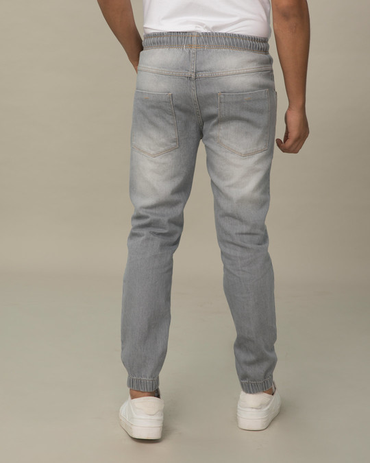 bewakoof denim joggers