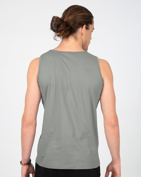 Buy Sleep Sleep Sleep Vest (DL) for Men grey Online at Bewakoof