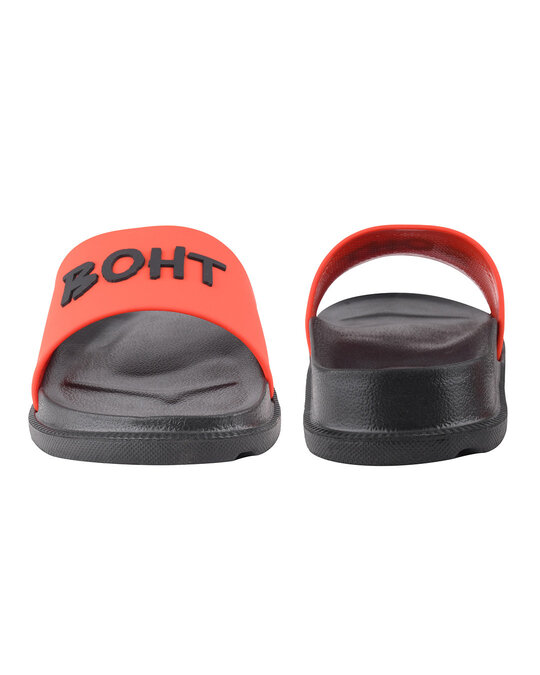 Shop Boht Hard Red & Black Casual Lightweight Trendy Flip Flop For Men's-Design