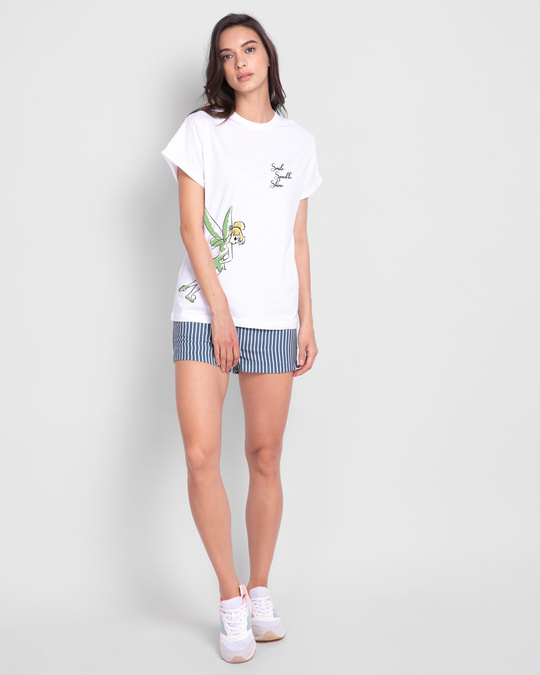 Shop Smile - Tinker Bell Boyfriend T-Shirt-Design