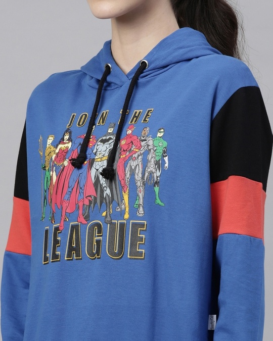 Shop Justice League  Join The League Hoodie