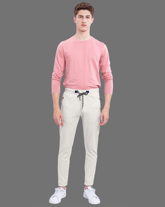 Shop Off White Amour Knitted Pants-Front
