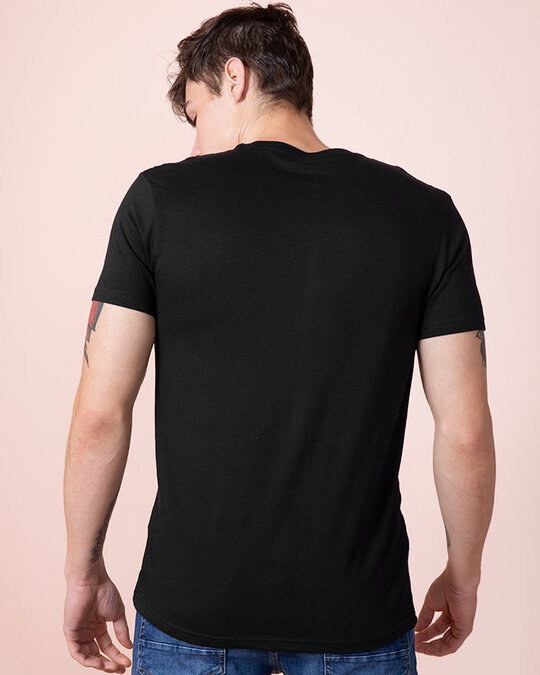 Shop Karma Black T Shirt-Back