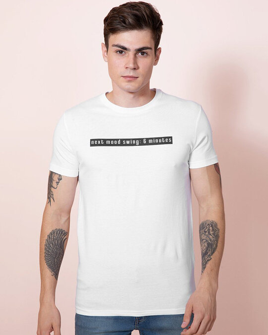 Shop Next Mood White T Shirt-Front