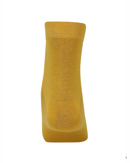 Shop Soxytoes Yellow Sockaholic Ankle Socks (Pack of 2)-Design
