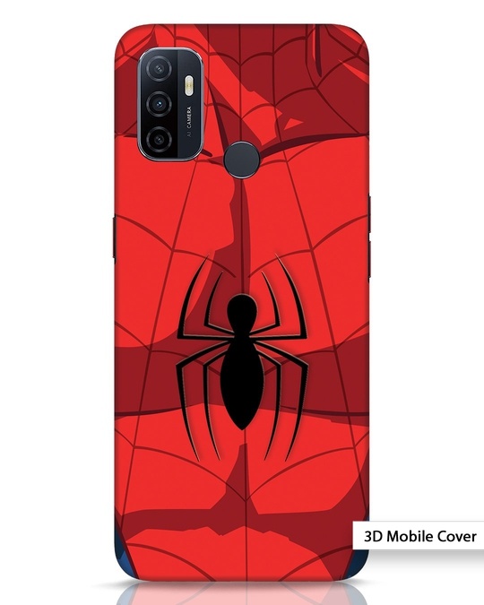 Shop Spider Suit Oppo A53 3D Mobile Cover-Front