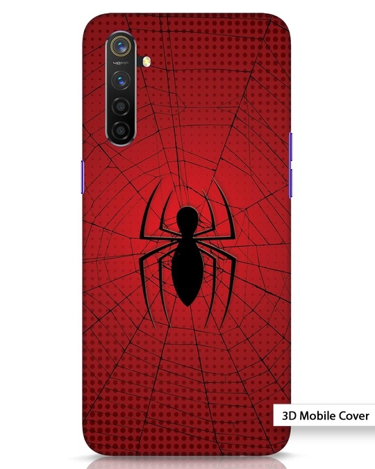 Shop Spiderman Realme 6 3D Mobile Cover-Front